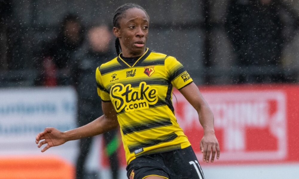 Adekite Fatuga-Dada: Nigeria midfielder helps Watford hit Crawley Wasps for six