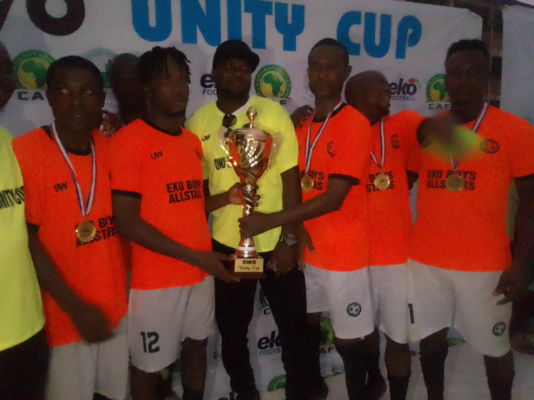 Owo Cup Final: Hassan Late Free Kick Seals Victory For Eko Boys All Stars Owo Cup Final: Hassan Late Free Kick Seals Victory For Eko Boys All Stars