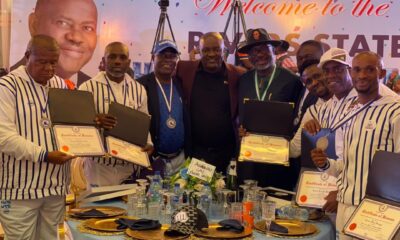 Gov Wike Bestows Rivers Highest Honour On Players And Officials Of Rivers United Gov Wike Bestows Rivers Highest Honour On Players And Officials Of Rivers United