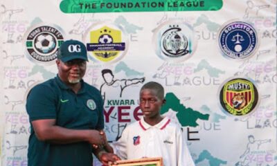 Kwara U-12 YEG League: Abdulafeez Azeez Sets Sights On Future National Team Representation At The World Cup Games For Nigeria