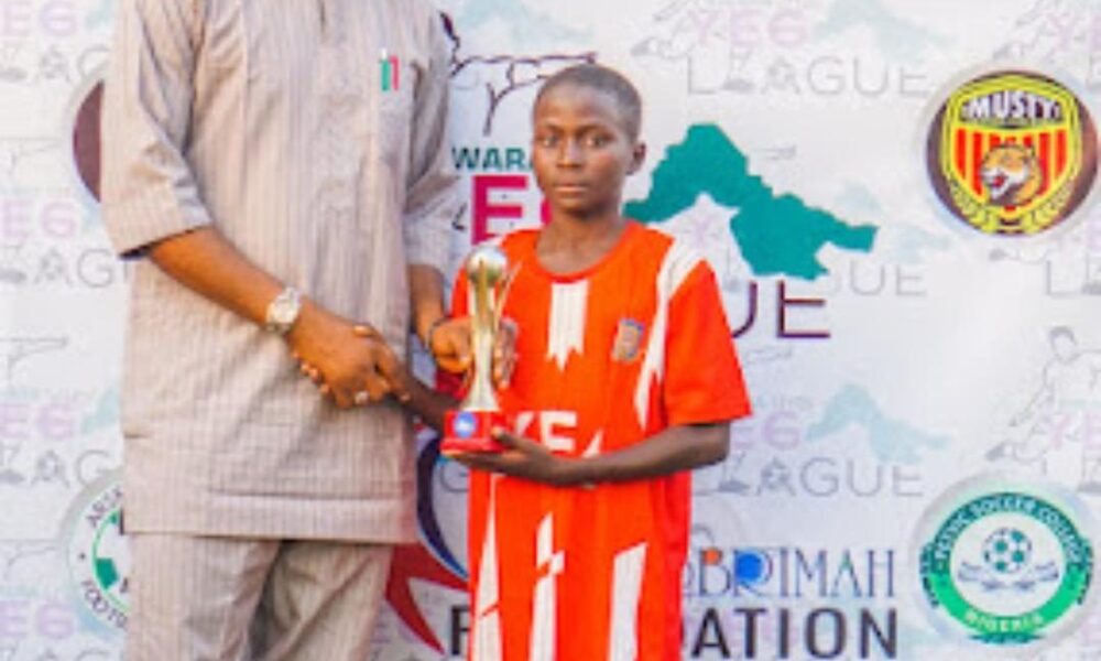 Kwara U-12 YEG League: Most Valuable Player Of The Season Ahmad Kewugbemi Not Getting Carried Away By Award, Says He Wants To Do More Kwara U-12 YEG League: Most Valuable Player Of The Season Ahmad Kewugbemi Not Getting Carried Away By Award, Says He Wants To Do More