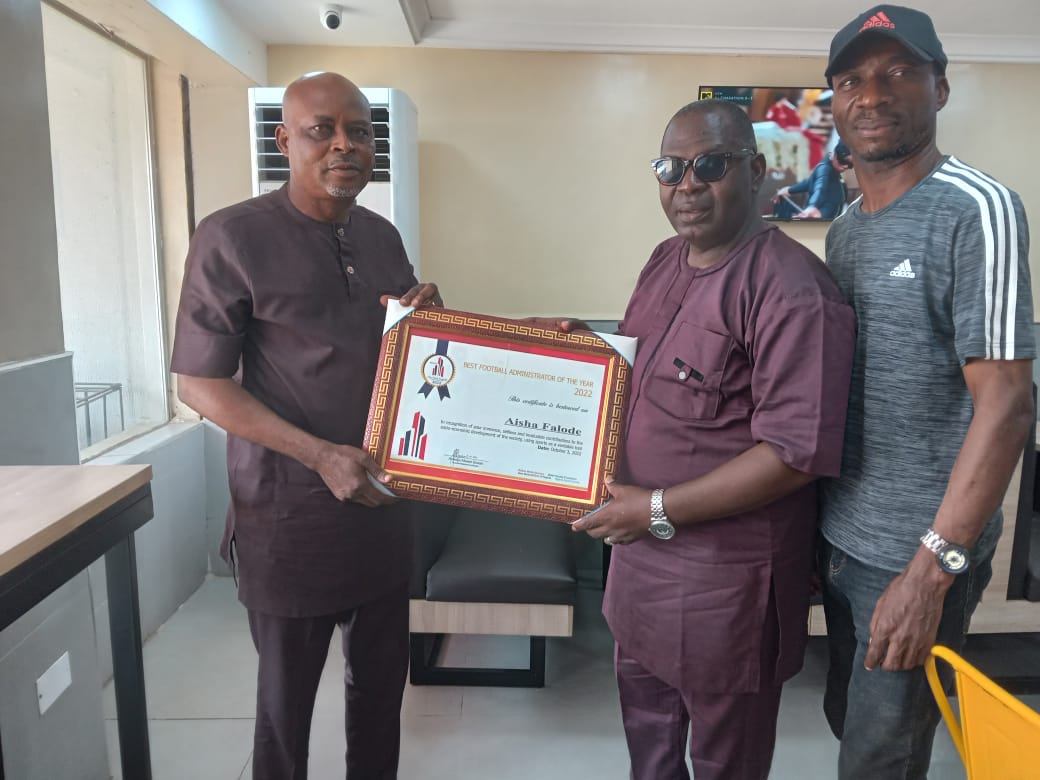 8th City Merit Awards: Aisha Falode Wins Best Football Administrator 8th City Merit Awards: Aisha Falode Wins Best Football Administrator