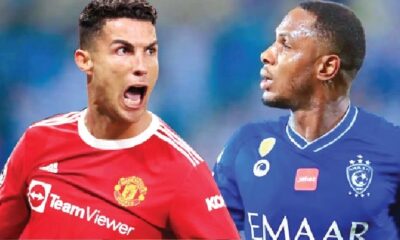 Odion Ighalo wants Cristiano Ronaldo to join him in the Saudi Pro League