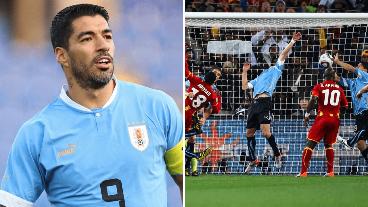 Watch: Luis Suarez Claims He Won’t “Apologize” for Ghana’s 2010 World Cup Exit Watch: Luis Suarez Claims He Won’t “Apologize” for Ghana’s 2010 World Cup Exit