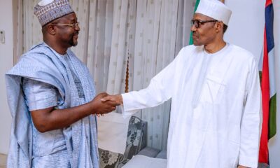 President Buhari Congratulates Sunday Dare On Daura Title
