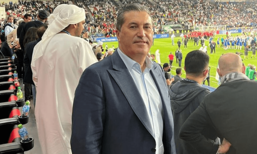 Photos: Head coach of the Super Eagles makes World Cup appearance in Qatar