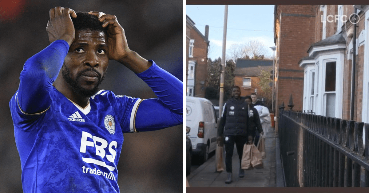 Struggling Super Eagles star remains kind, donates to the needy during Christmas Struggling Super Eagles star remains kind, donates to the needy during Christmas