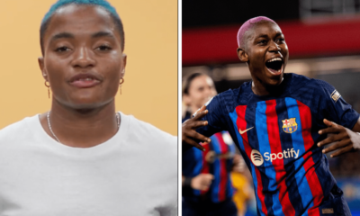 Watch: Super Falcons forward names Oshoala in fierce looking five-a-side