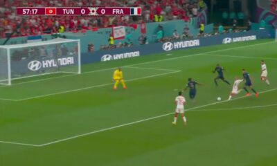 Tunisia’s Wahbi Khazri goes on long run before scoring vs France