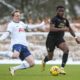 Peterborough’s David Ajiboye on target against Tottenham Hotspur