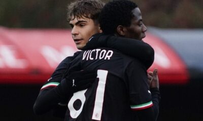 Prince Kazeem Eletu Academy hails Victor after goalscoring debut for AC Milan