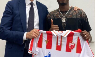 Super Eagles striker pens deal with Red Star Belgrade