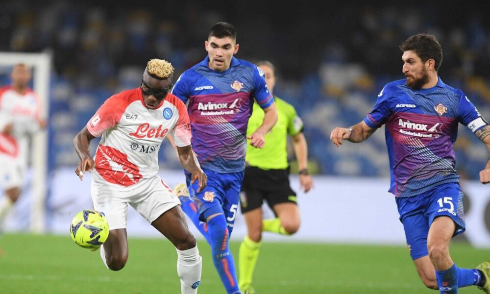 Okereke helps Cremonese upset Osimhen’s Napoli on Ballardini’s debut