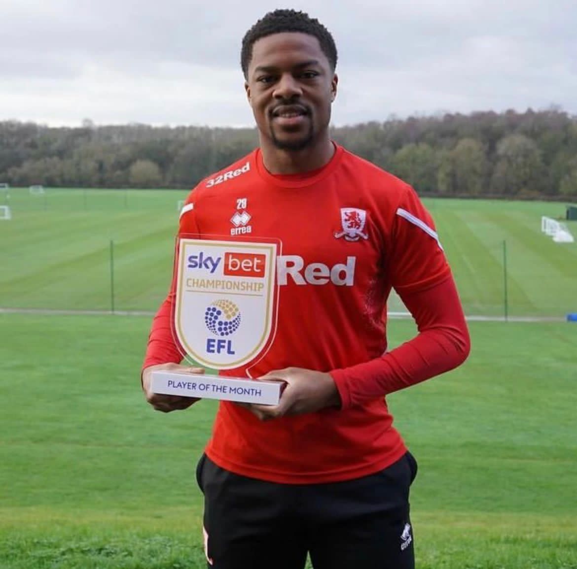 Chuba Akpom Picks up Championship POTM Award Chuba Akpom Picks up Championship POTM Award