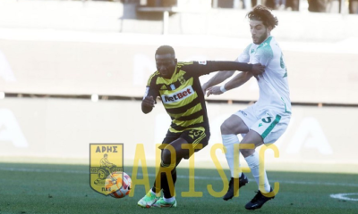 Peter Etebo’s Aris cruise into Greek Cup Last 8