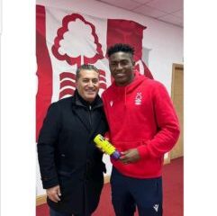 Jose Peseiro Celebrate With Taiwo Awoniyi After His Heroics Jose Peseiro Celebrate With Taiwo Awoniyi After His Heroics