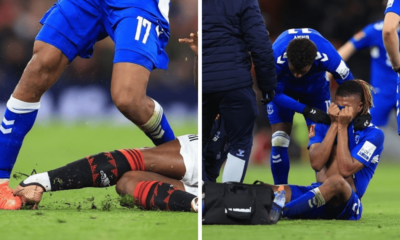 Alex Iwobi’s dad breaks silence on Everton forward’s injury