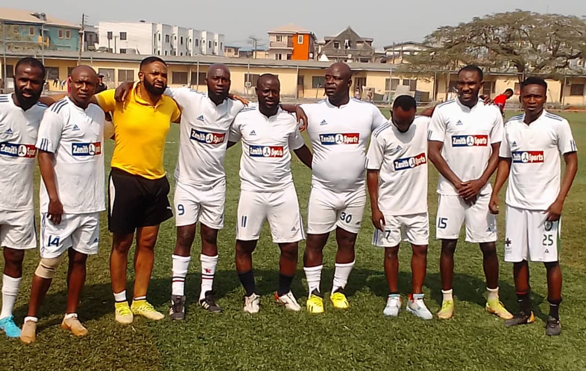 Germany based star Chidi Miller takes football charity to grassroots in Lagos Germany based star Chidi Miller takes football charity to grassroots in Lagos