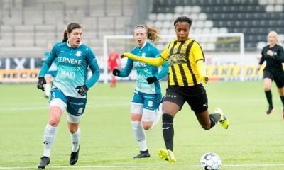 Nigeria-eligible Evelyn Ijeh scores crucial matchwinner as Vaxjo edge Djurgarden