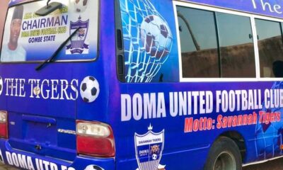 NPFL 2022/23 : New Bus Excites Doma United Ahead Of The New Season