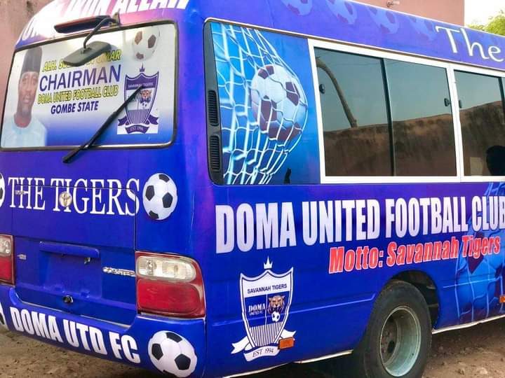 NPFL 2022/23 : New Bus Excites Doma United Ahead Of The New Season NPFL 2022/23 : New Bus Excites Doma United Ahead Of The New Season