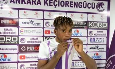 Innocent Christian Joins The Legion Of Nigeria Professional Footballer In Europe, After Signing His First Professional Contract With Ankara Keciorengucu