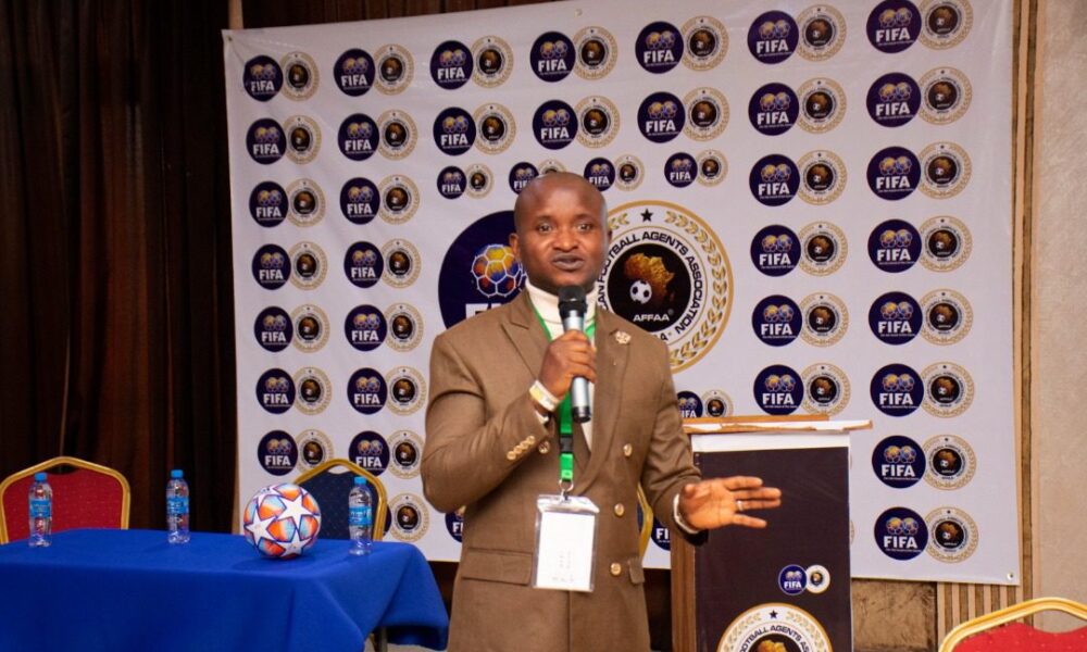 Eddie Ogbemudia Delivers Lecture On Lack Of Quality Development In African Leagues As African Football Agents Dialogue In Abuja Eddie Ogbemudia Delivers Lecture On Lack Of Quality Development In African Leagues As African Football Agents Dialogue In Abuja