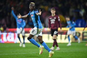 Osimhen takes goal tally to 13 in Napoli’s win over Salernitana Osimhen takes goal tally to 13 in Napoli’s win over Salernitana