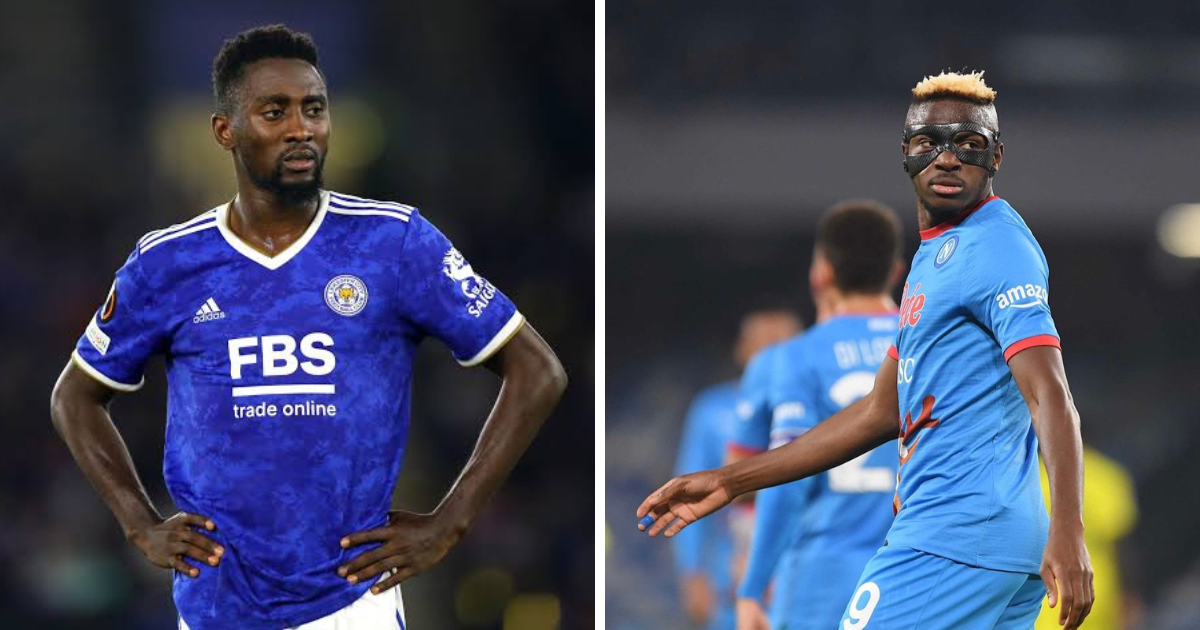 Osimhen and Ndidi tops the 10 most valuable Nigerian players Osimhen and Ndidi tops the 10 most valuable Nigerian players