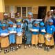 Ayisat Yusuf-Aromire: Former Super Falcons star donates learning materials to school Ayisat Yusuf-Aromire: Former Super Falcons star donates learning materials to school