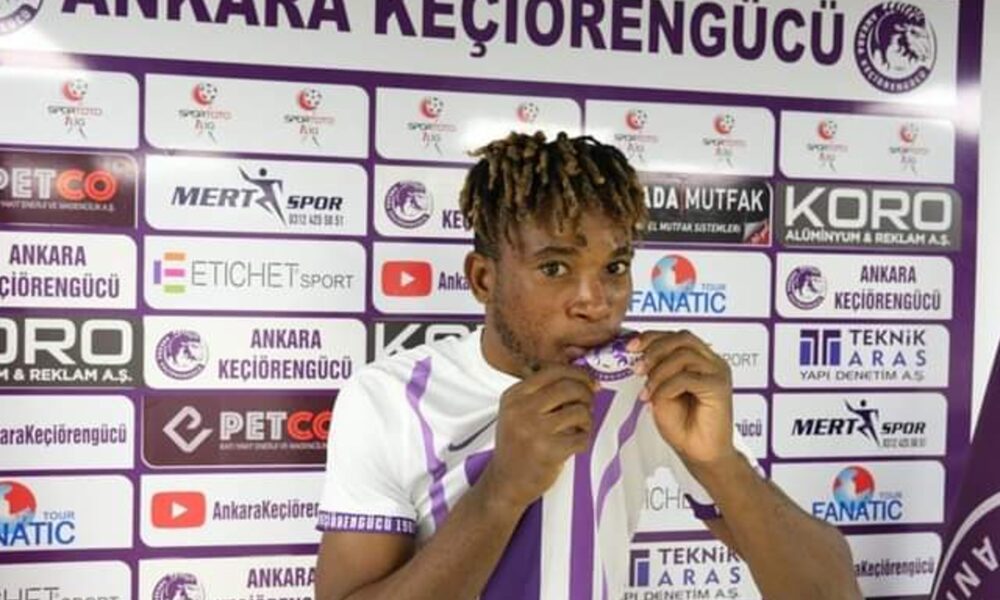 Innocent Christian signs professional contract with Turkish club Ankara Keciorengucu