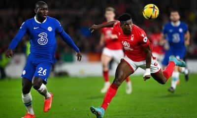 Peseiro celebrates with Super Eagles Nottingham Forest stars after big performance against Chelsea Peseiro celebrates with Super Eagles Nottingham Forest stars after big performance against Chelsea