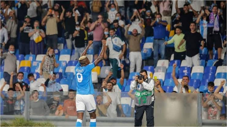 Super Eagles striker Victor Osimhen to be separated from his beloved Napoli fans for two months Super Eagles striker Victor Osimhen to be separated from his beloved Napoli fans for two months