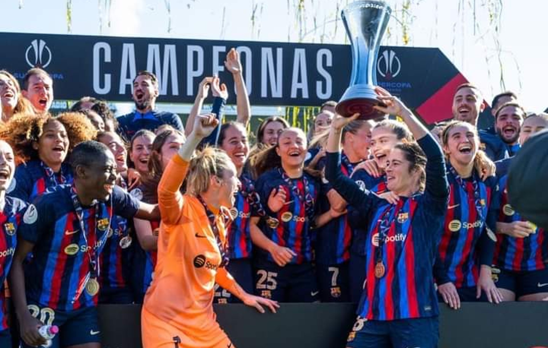 Asisat Oshoala’s late strike seals fourth Spanish Super Cup title for Barcelona in style Asisat Oshoala’s late strike seals fourth Spanish Super Cup title for Barcelona in style
