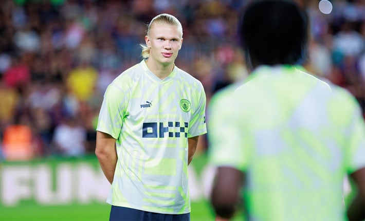 Erling Haaland on course to smash Premier League Golden Boot record Erling Haaland on course to smash Premier League Golden Boot record