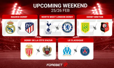 Top 5 Derbies to Watch This Weekend Top 5 Derbies to Watch This Weekend