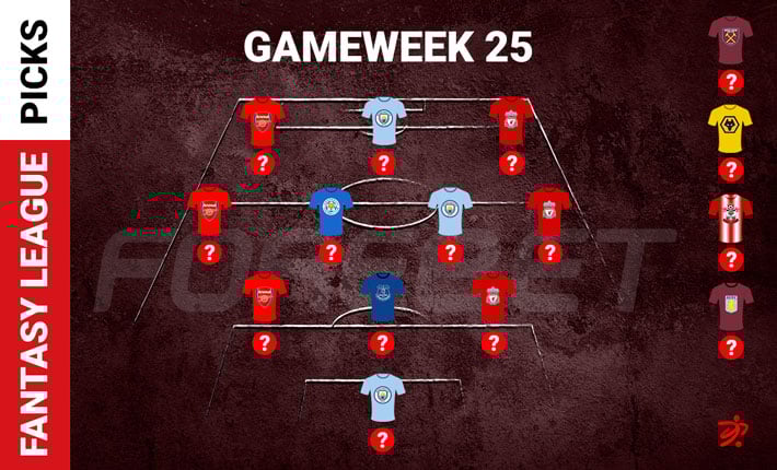 Fantasy Premier League – FPL Tips, Best Players and More for Gameweek 25 Fantasy Premier League – FPL Tips, Best Players and More for Gameweek 25