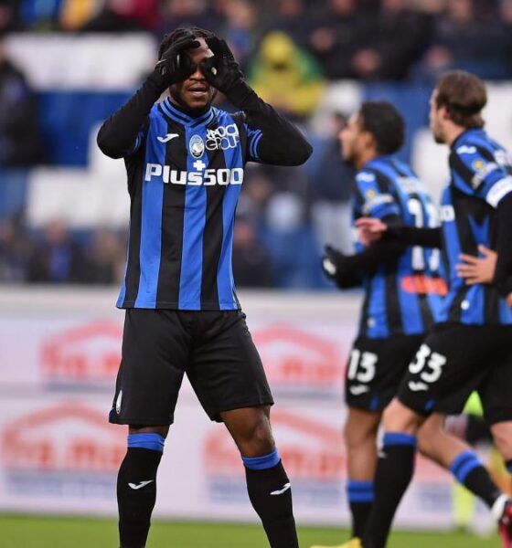 Lookman back in Atalanta training after Inter switch collapses, faces possible sanction