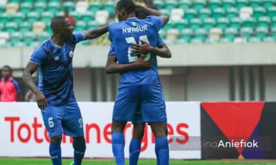 CAF CC: Goals From Malachi Ohawume, Ukeme Williams And Denis Ndasi saw  Rivers United claim victory against ASEC Mimosa