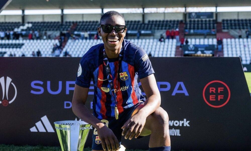 Half-hour stunner: Oshoala becomes topscoring player in the Spanish league with excellent hat-trick Half-hour stunner: Oshoala becomes topscoring player in the Spanish league with excellent hat-trick