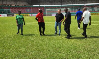 Super Eagles Manager Peseiro Inspects Ogbemudia Stadium, Impressed With Facilities