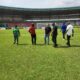 Super Eagles Manager Peseiro Inspects Ogbemudia Stadium, Impressed With Facilities
