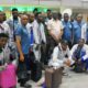 CAF CC : Nigerian Ambassador Receives Rivers United FC At The Airport