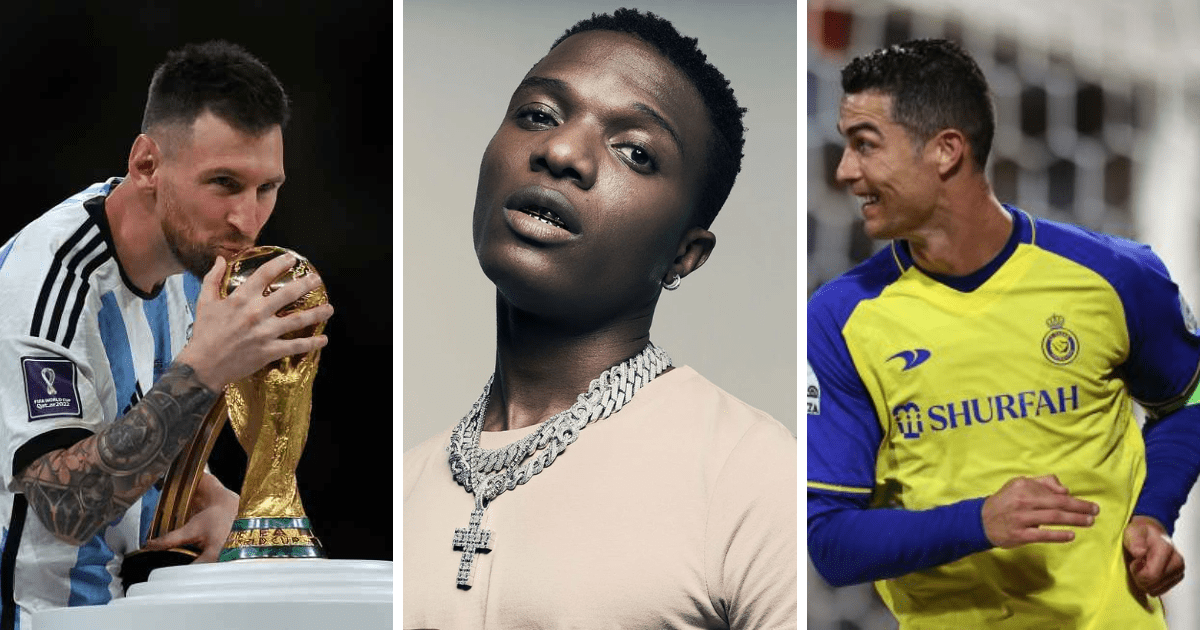 “Messi or Ronaldo” – Nigerian Superstar Wizkid picks his G.O.A.T “Messi or Ronaldo” – Nigerian Superstar Wizkid picks his G.O.A.T