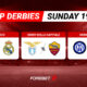 Top 3 Sunday Derbies Top 3 Sunday Derbies