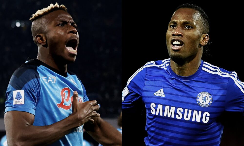 ‘He reminds me of Drogba’ – Malouda on Victor Osimhen’s goalscoring prowess