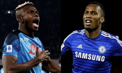 ‘He reminds me of Drogba’ – Malouda on Victor Osimhen’s goalscoring prowess