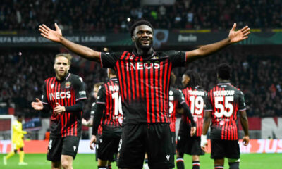 Moffi Celebrates Conference League Quarter-final Progress with OGC Nice