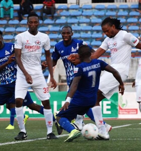 Rivers United Thrash El-Kanemi To Go Top Of NPFL Table