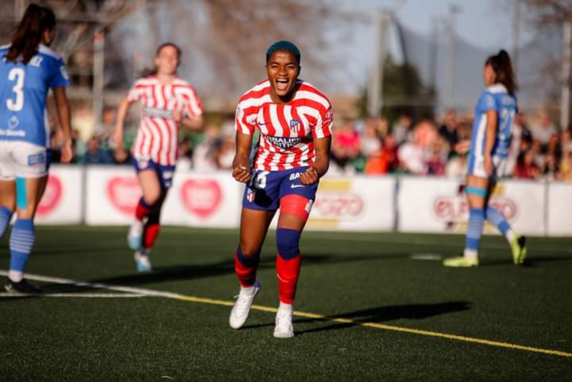 Rasheedat Ajibade’s strike inspires Atletico Madrid’s win over Alhama